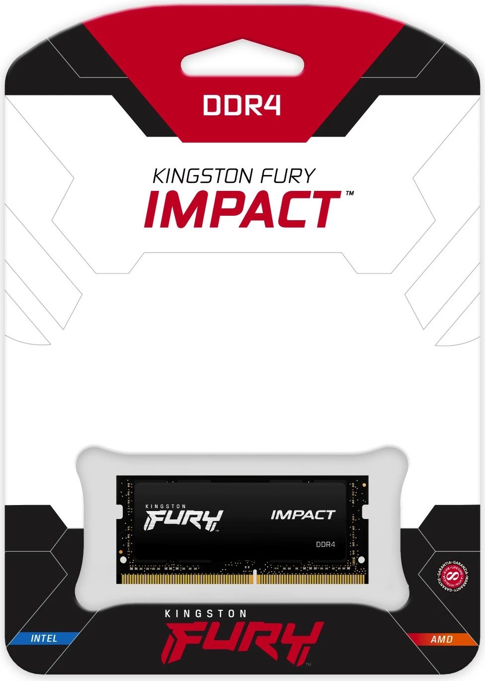 RAM Memorje Kingston FURY Impact 32GB DDR4 3200MHz SODIMM e zezë