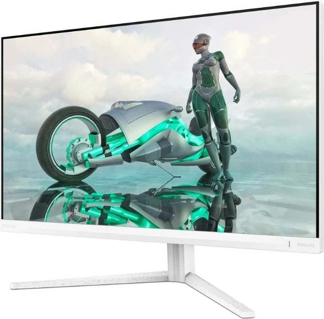 Monitor Philips 27M2N3501PA, 27 inch, QHD, IPS, 144Hz, HDR10, bardhë