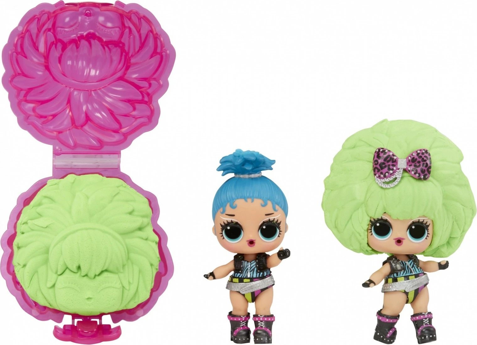Set lodrash L.O.L. Surprise Kinetic Sand Tots, 12 copë, me rërë magjike, për vajza, ngjyra të përziera