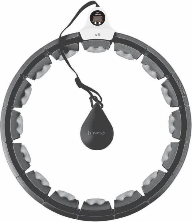 Hula hoop fitness HMS, e zezë