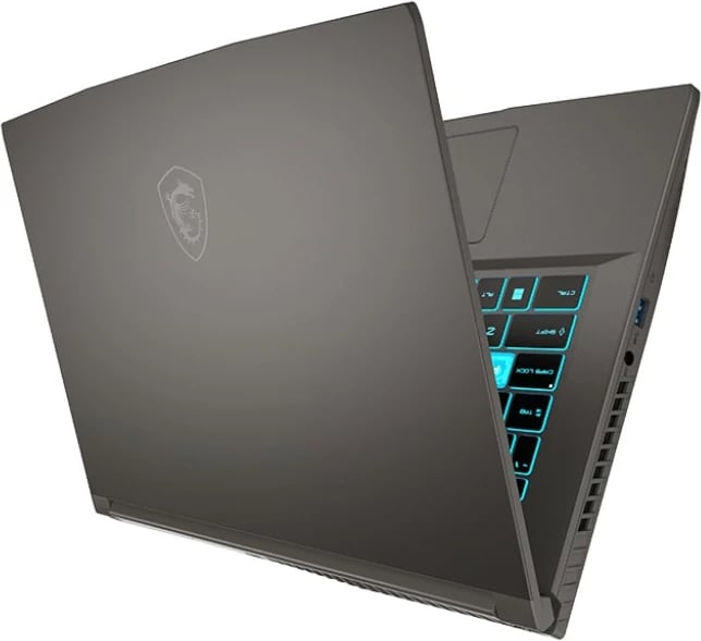 Laptop MSI Thin 15, 15.6", Intel core i7, 16GB RAM, 512GB SSD, NVIDIA GeForce RTX 3050, hiri