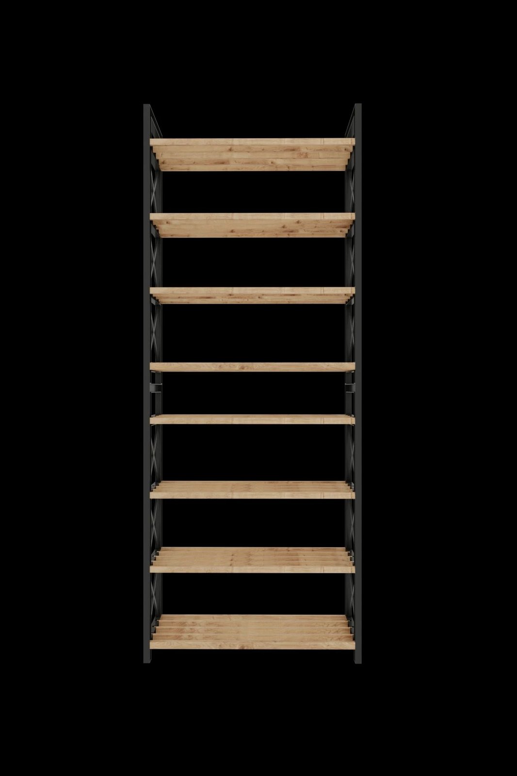 Raft multifunksional, ngjyrë e zezë, Skye Decor, plastikë, 46x128x18 cm