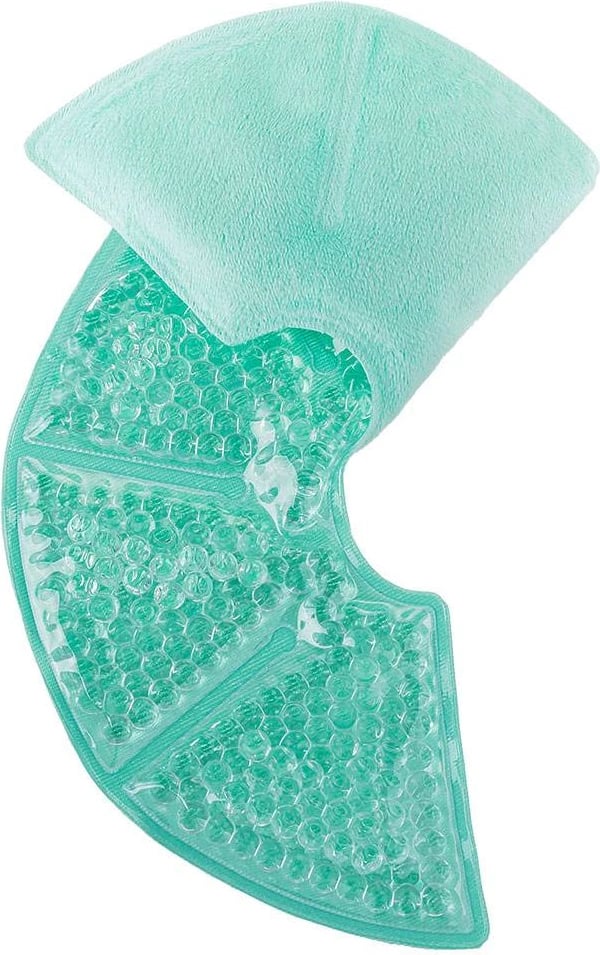 Kompresa gjiri me xhel, AKUKU, përdorim i ngrohtë/ftohtë, transparente, set 2 copë