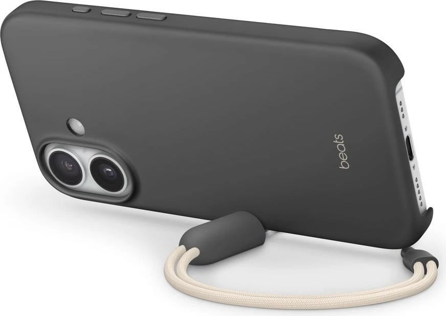 Mbështjellës Apple Beats Kickstand Case për iPhone 17, MagSafe, Sapphire Gray