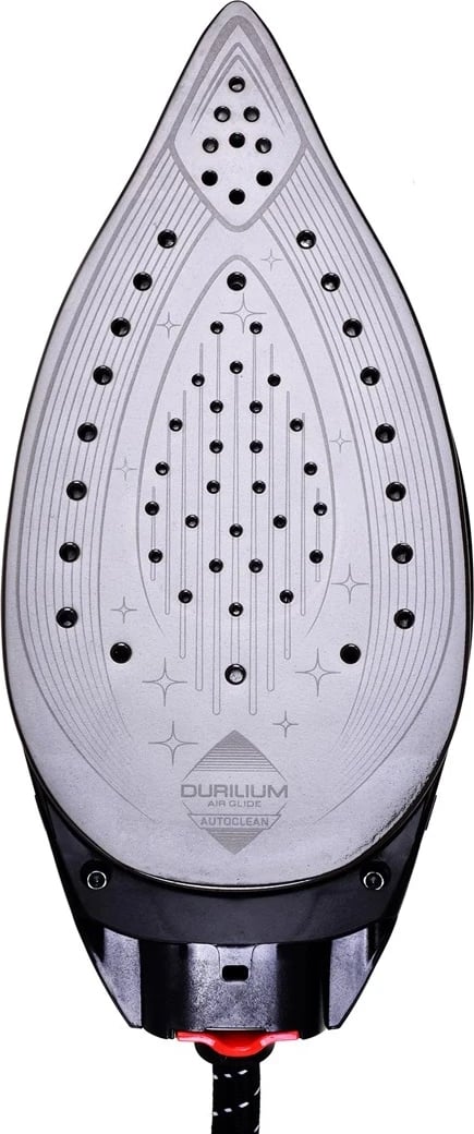 Hekur Tefal SV8062, 1.8 L Durilium AirGlide Autoclean, Zi dhe Argjendtë