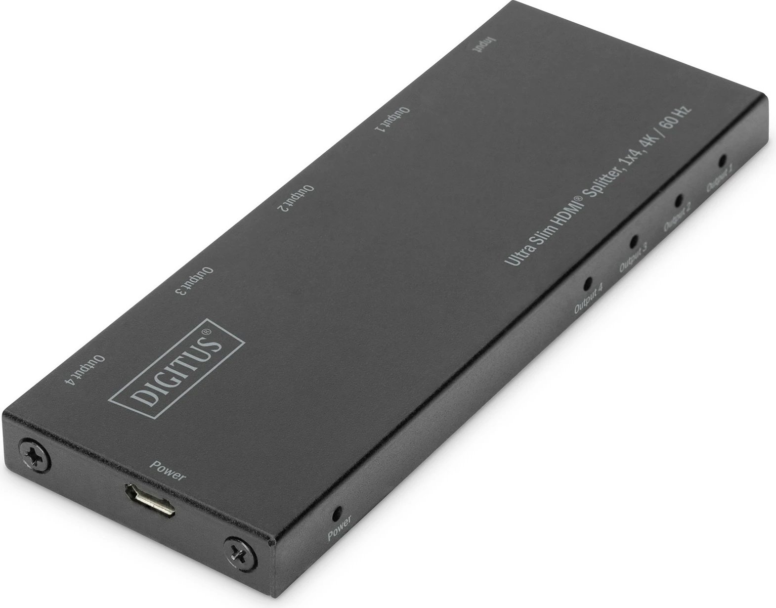 Splitter HDMI Digitus Ultra Slim 1x4, 4K/60Hz, i zi
