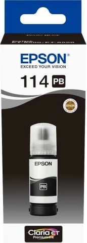 Bojë printeri Epson 114 EcoTank C13T07B140 70 ml Claria ET Premium Photo Black e zezë