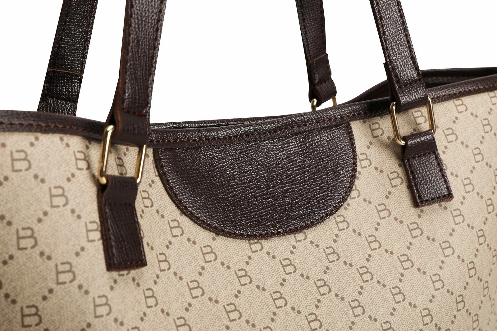 Tote bag Lucky Bees, krem, kafe, 355 v2
