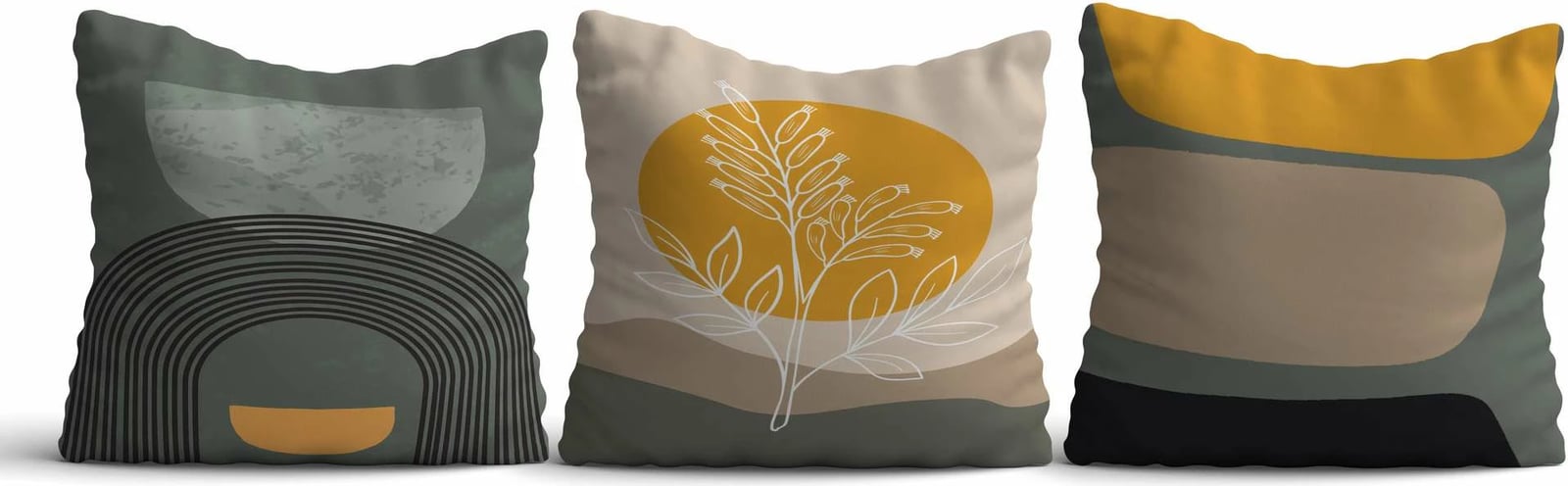 Set mbulesash për jastëk, dizajn Aberto, Asr_plw25 - 48, 3 copë