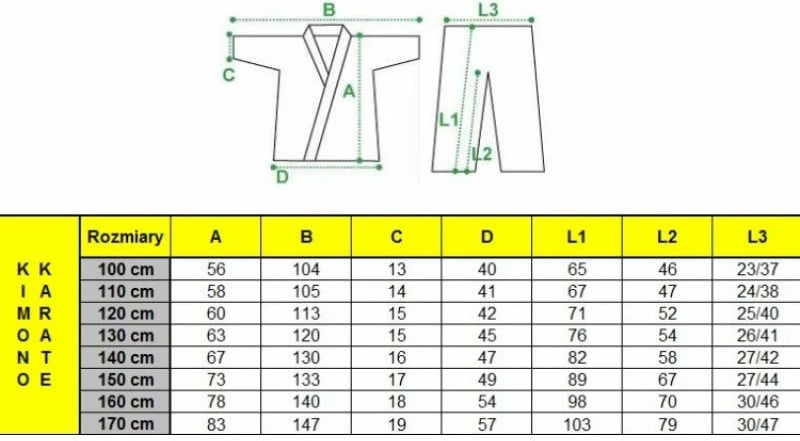 Kimono Karate Masters për Meshkuj, Femra dhe Fëmijë, i Bardhë - 9 oz, 150 cm