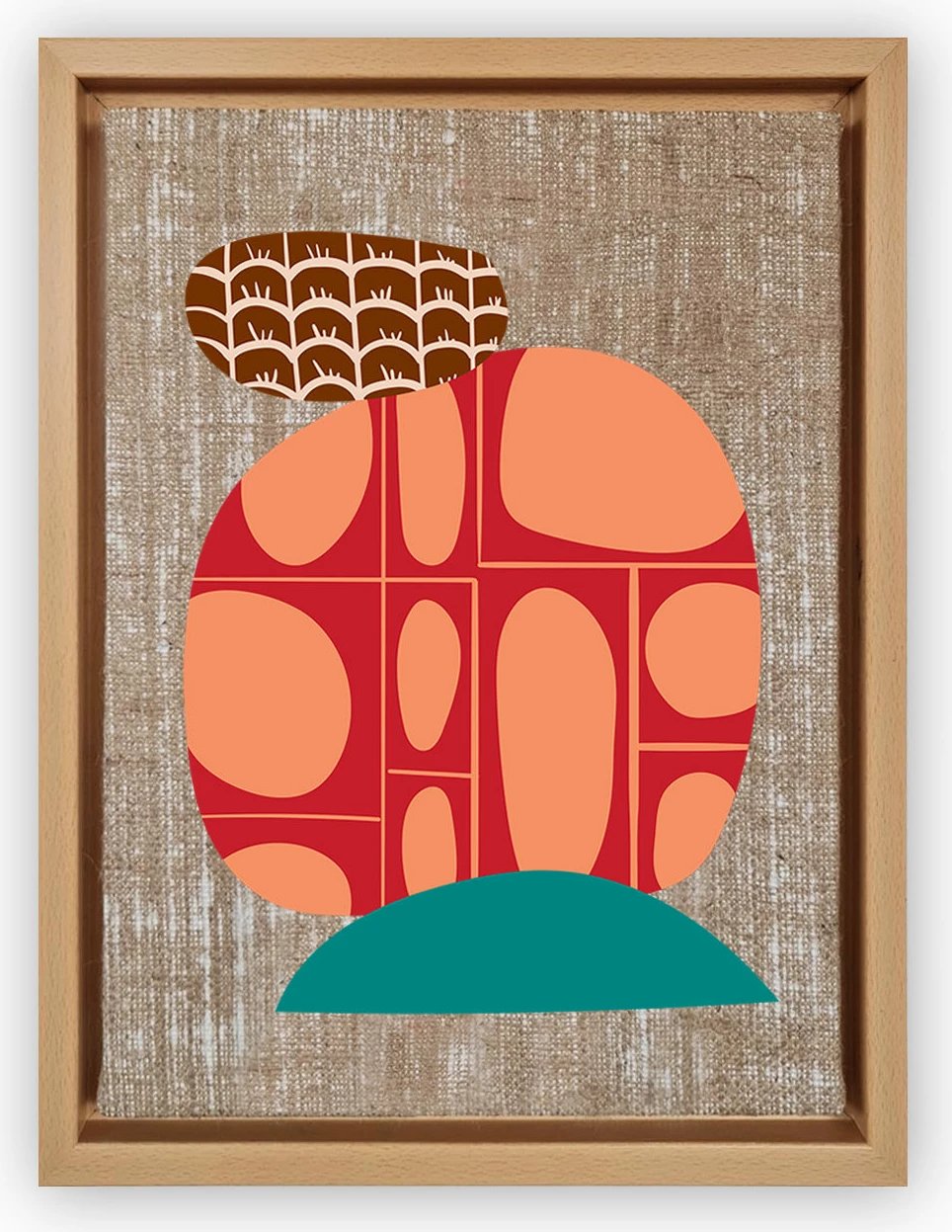 Pikturë dekorative në kanavacë, shumëngjyrëshe, Wallity, LNJ417613529614 - 4666