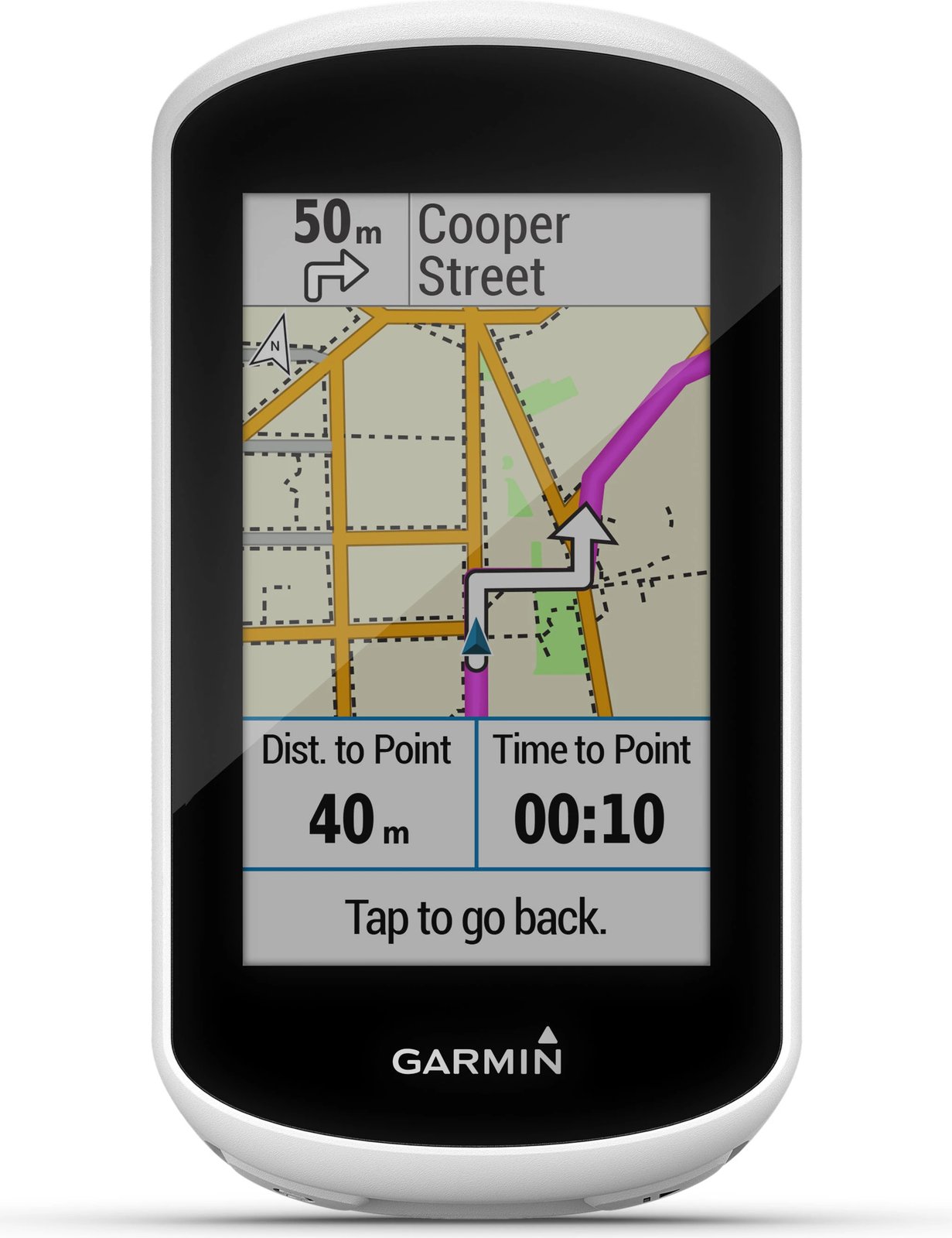 Navigim GPS Garmin EDGE 010-02029-10,  3", e bardhë