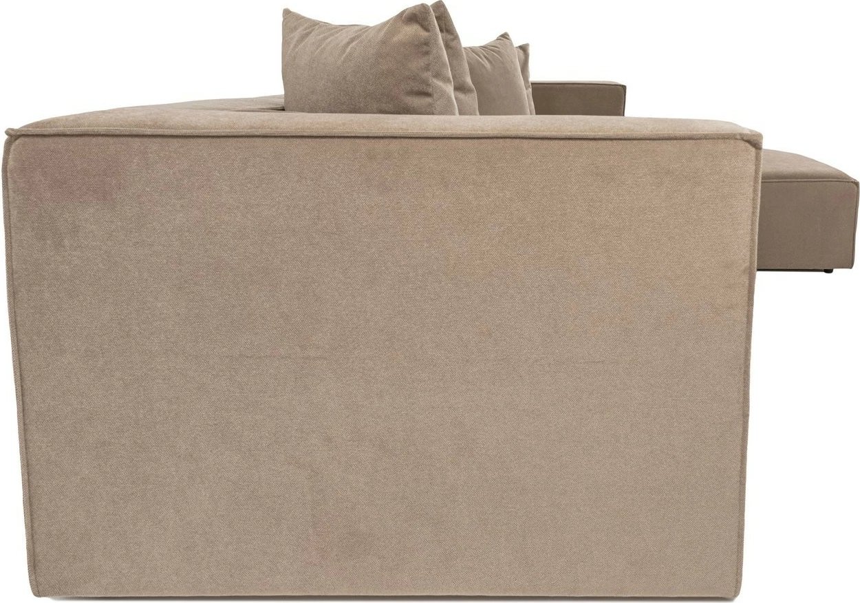 Kënd-sofë Sora me pouffe, ngjyrë kapuçino, Atelier del Sofa Kënd-sofë Sora me pouffe, ngjyrë kapuçino, Atelier del Sofa