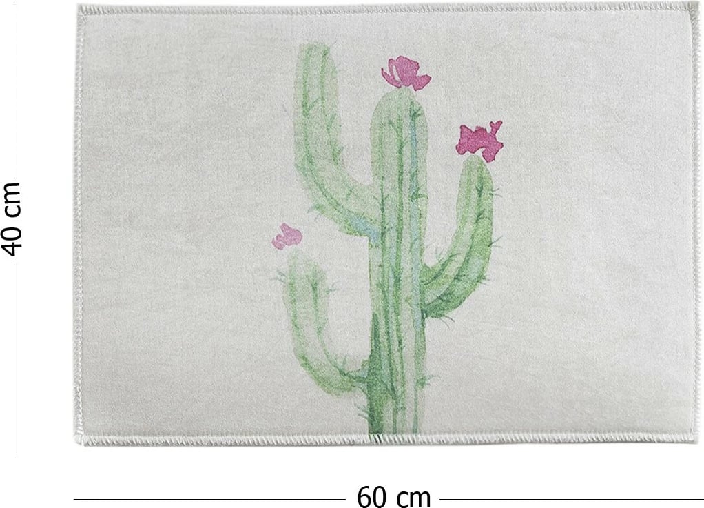 Tapet për banjo Mijölnir, Fiore Djt, shumëngjyrësh, 40x60cm