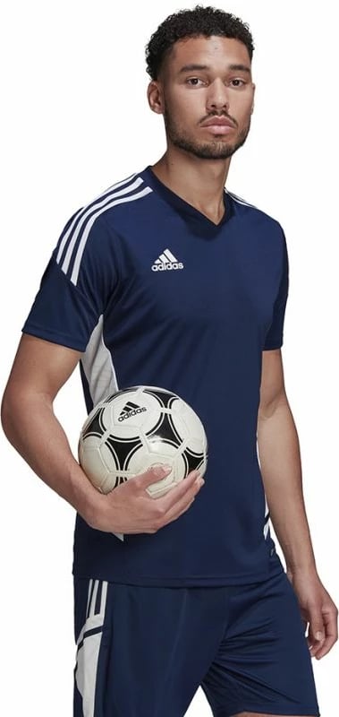 Fanellë futbolli për meshkuj adidas Condivo 22, e bardhë dhe blu marine