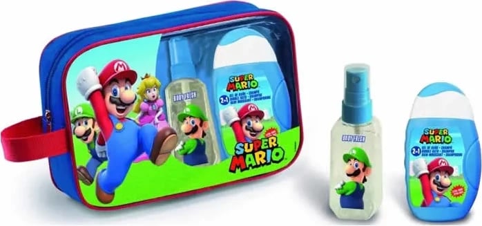 Set për fëmijë Cartoon Super Mario Bros 3 copë