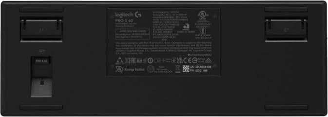 Tastierë, Logitech, G PRO X 60 (920-011911), wireless Bluetooth, US layout, me ndriçim RGB