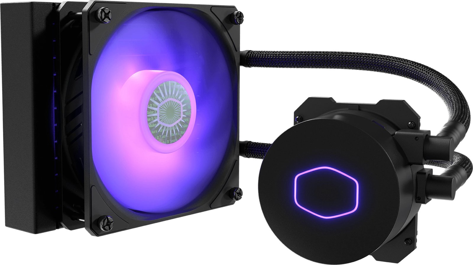 Ftohës Liquid për CPU Cooler Master MasterLiquid ML120L V2 - E zezë
