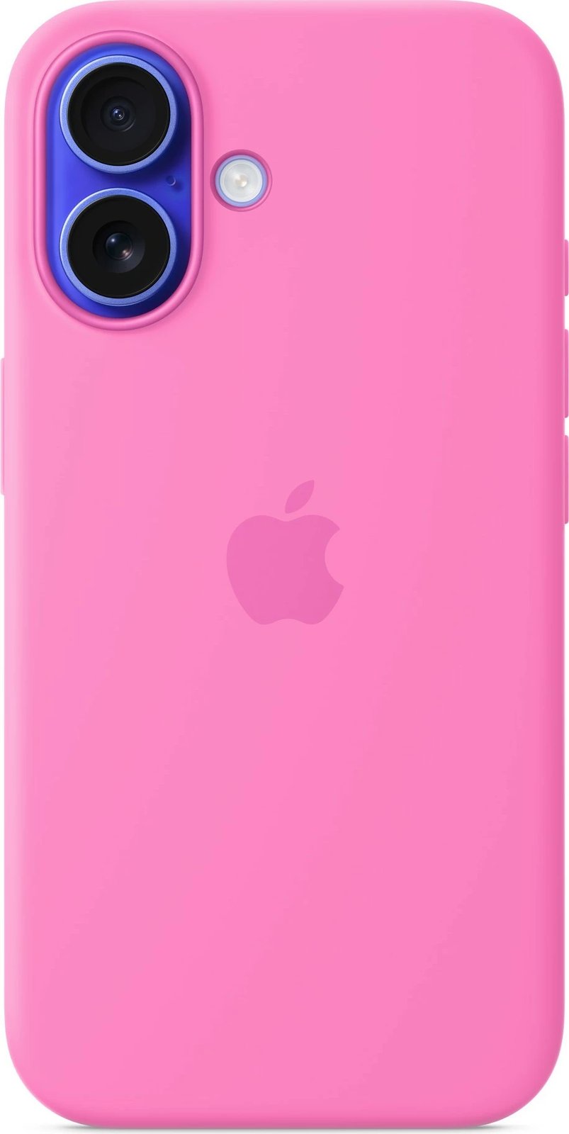 Mbështjellës Apple iPhone 16, silikon, MagSafe, 6.1 inch, rozë