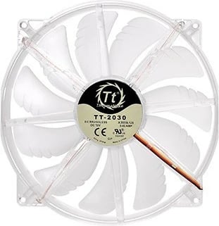 Ventilator kase Thermaltake Pure 20 LED, 200mm, 800 RPM, Kaltër