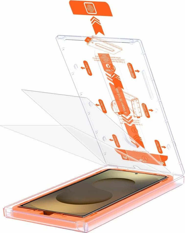 Xham mbrojtës Tech-Protect Quick Set+ për Samsung Galaxy S25 Ultra, Transparent, 2 copë