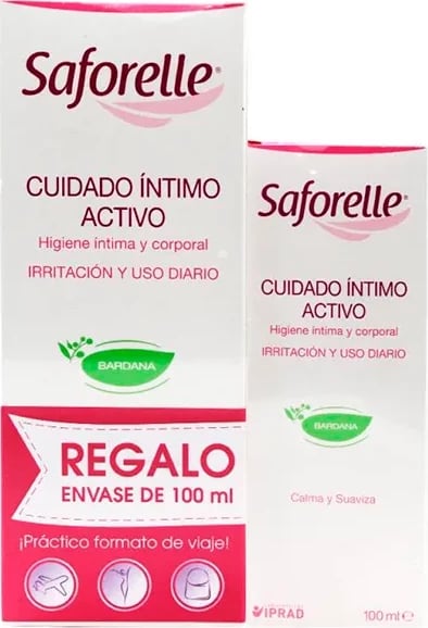 Xhel për kujdes intim Saforelle unisex 250ml + 100ml