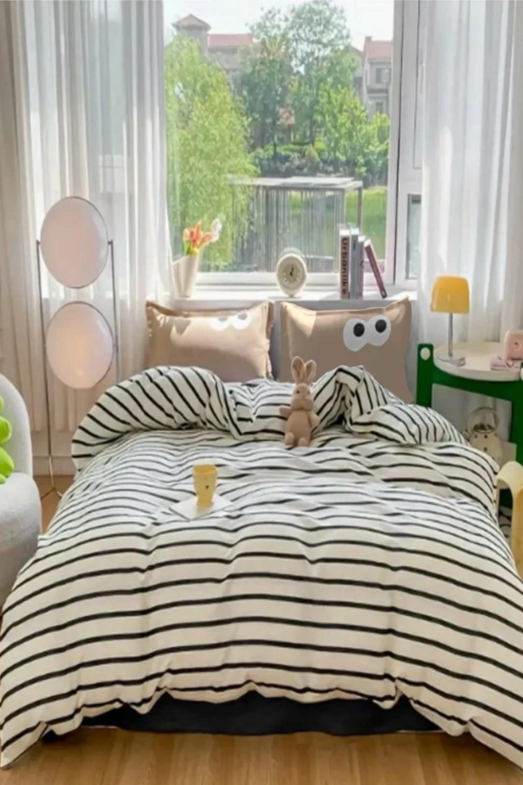 Set mbulesë për jorgan Super King, L'essentiel, Funny, ngjyrë kafe Set mbulesë për jorgan Super King, L'essentiel, Funny, ngjyrë kafe