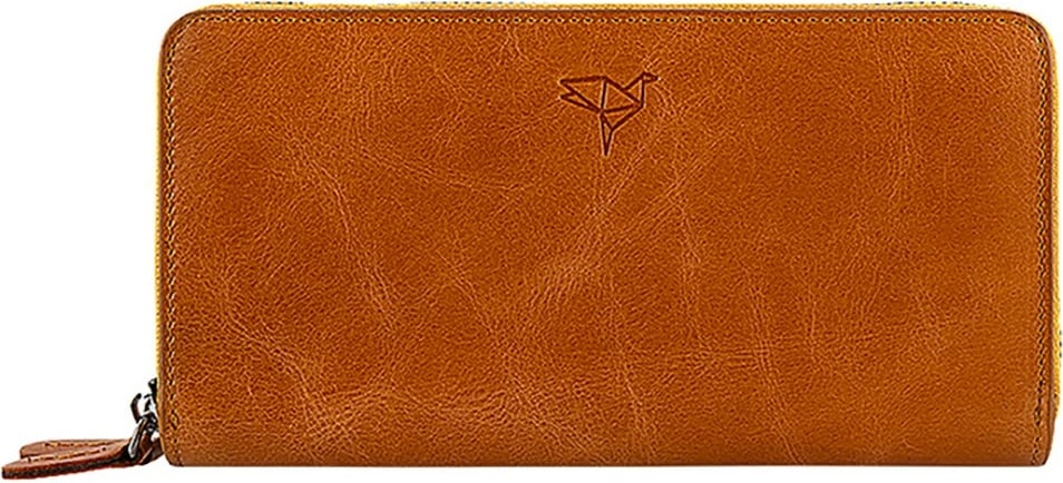 Portofol unisex Zoozie Bags Orleanscrazy, ngjyrë mustard