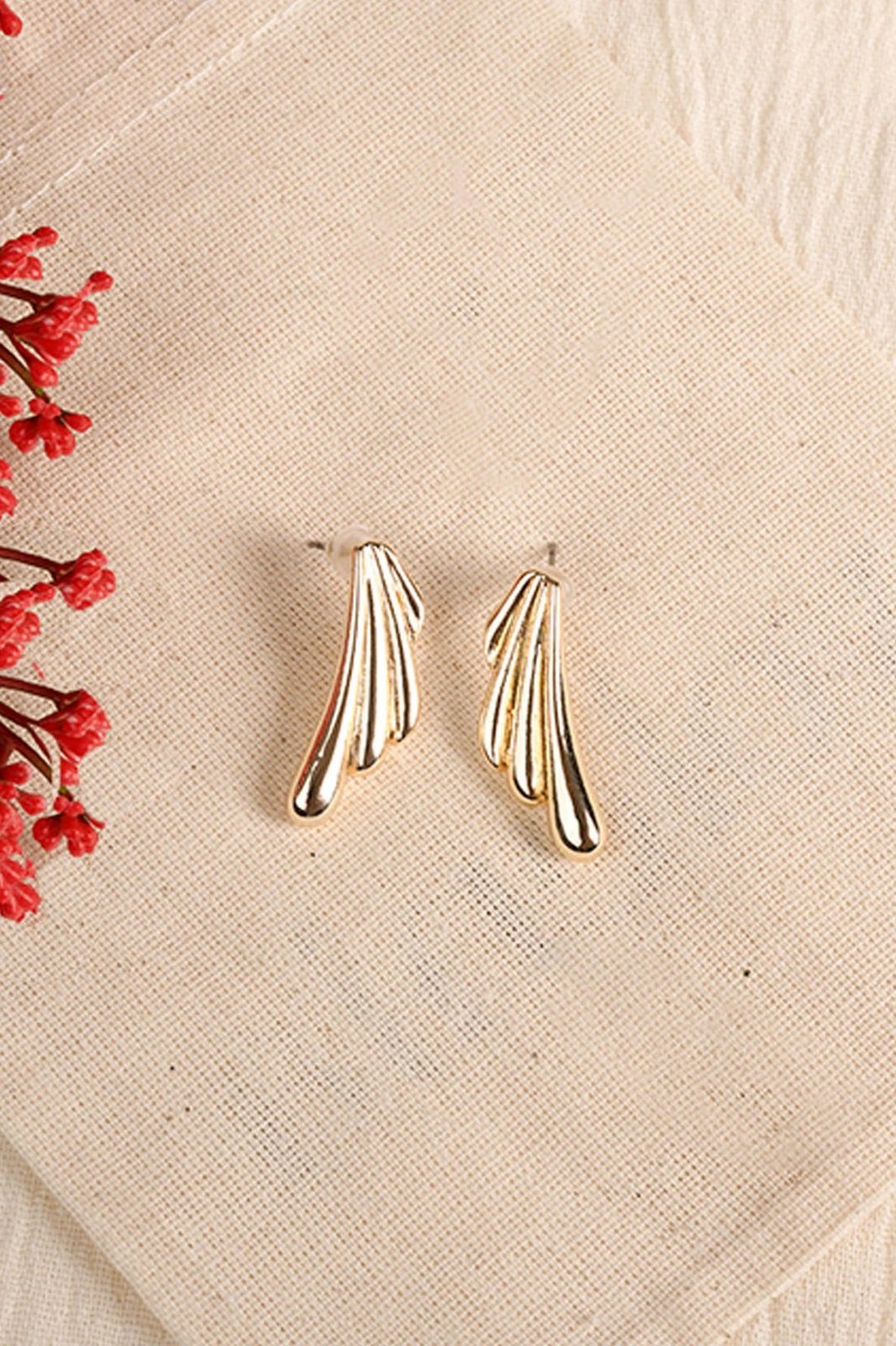 Vathë metalik Elika, ngjyrë ari, ELKGC68359