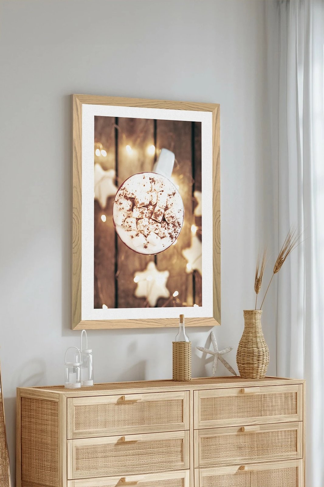 Pikturë dekorative murale, shumëngjyrëshe, Wallity, Tekhammdf53, 33x48cm