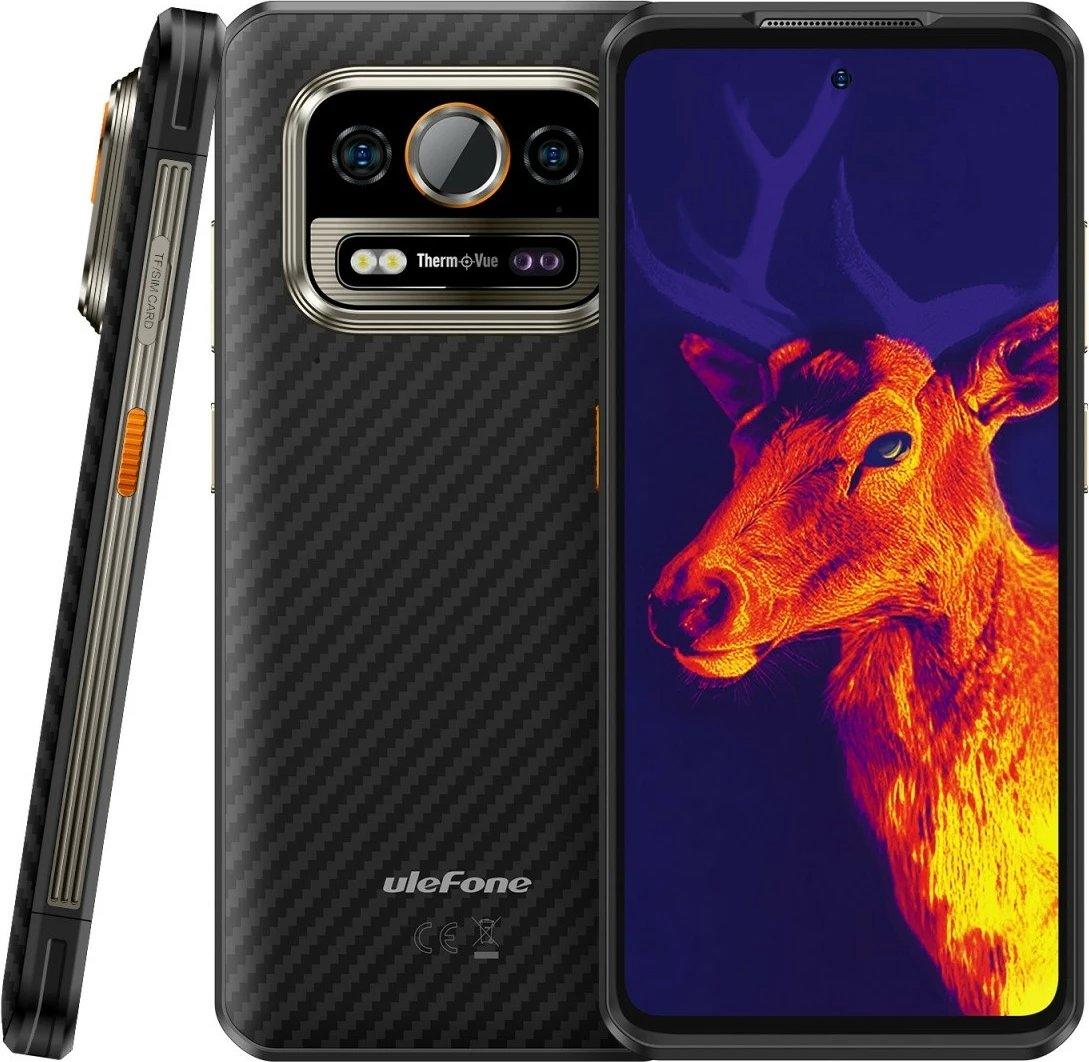 Celular Ulefone Armor 25T 4G, 6/256GB, IP69K, Thermal Vision, Frost Black Celular Ulefone Armor 25T 4G, 6/256GB, IP69K, Thermal Vision, Frost Black