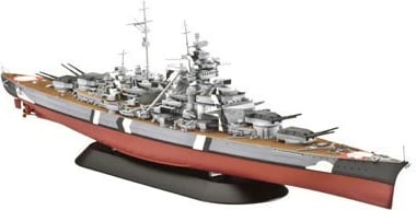 Model plastik i anijes luftarake Revell Bismarck 1:700, 295 pjesë Model plastik i anijes luftarake Revell Bismarck 1:700, 295 pjesë