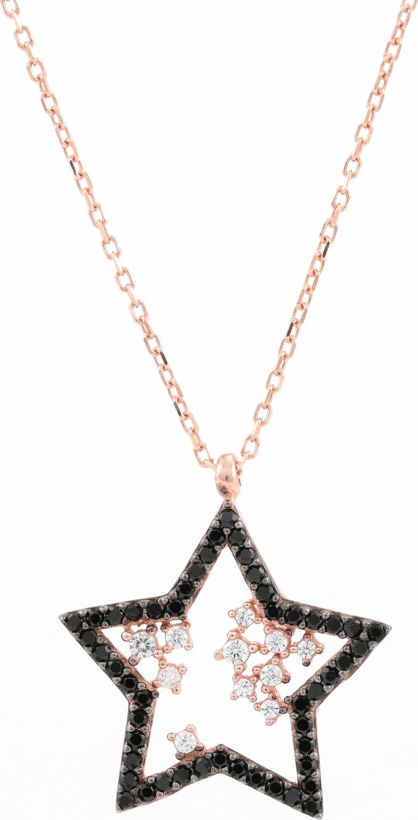 Varëse argjendi, ngjyrë rozë ari dhe e zezë, Jumeon, 11210SIYAH