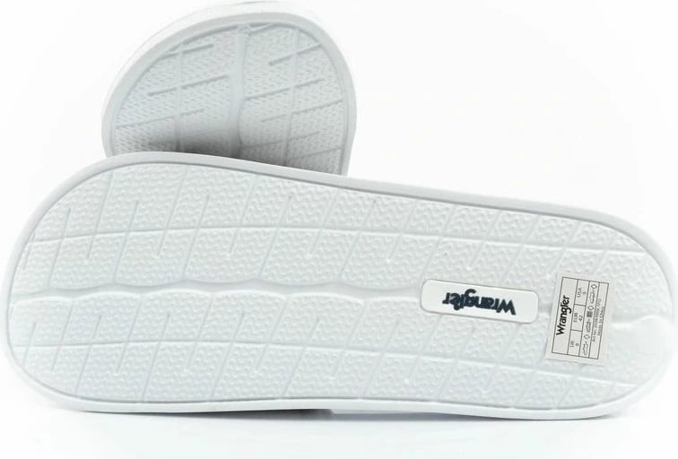 Papuqe sportive meshkuj Wrangler Averell Slider, të bardha