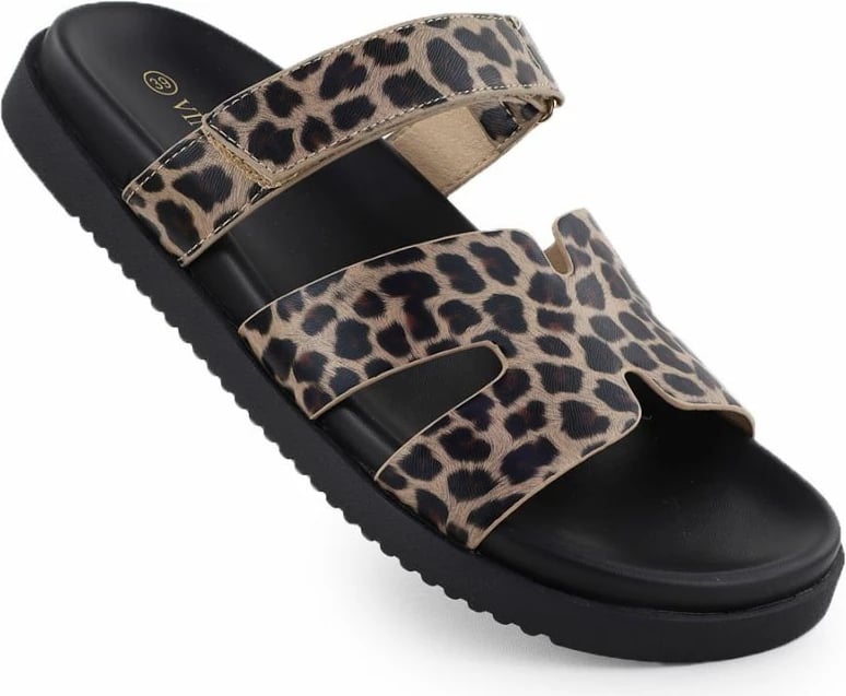 Papuqe femra Vinceza 17401, bezhë leopard