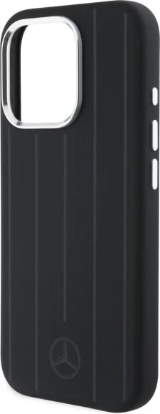 Mbështjellës Mercedes MEHMP16L23SUVSK për iPhone 16 Pro 6.3", silikon, MagSafe, zi