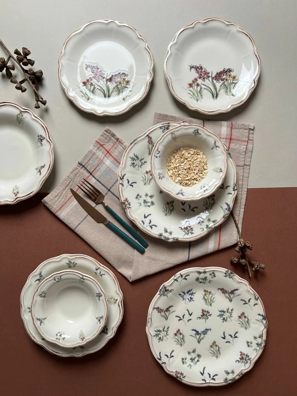 Set darke 24 pjesë Hermia Concept, Amber 24