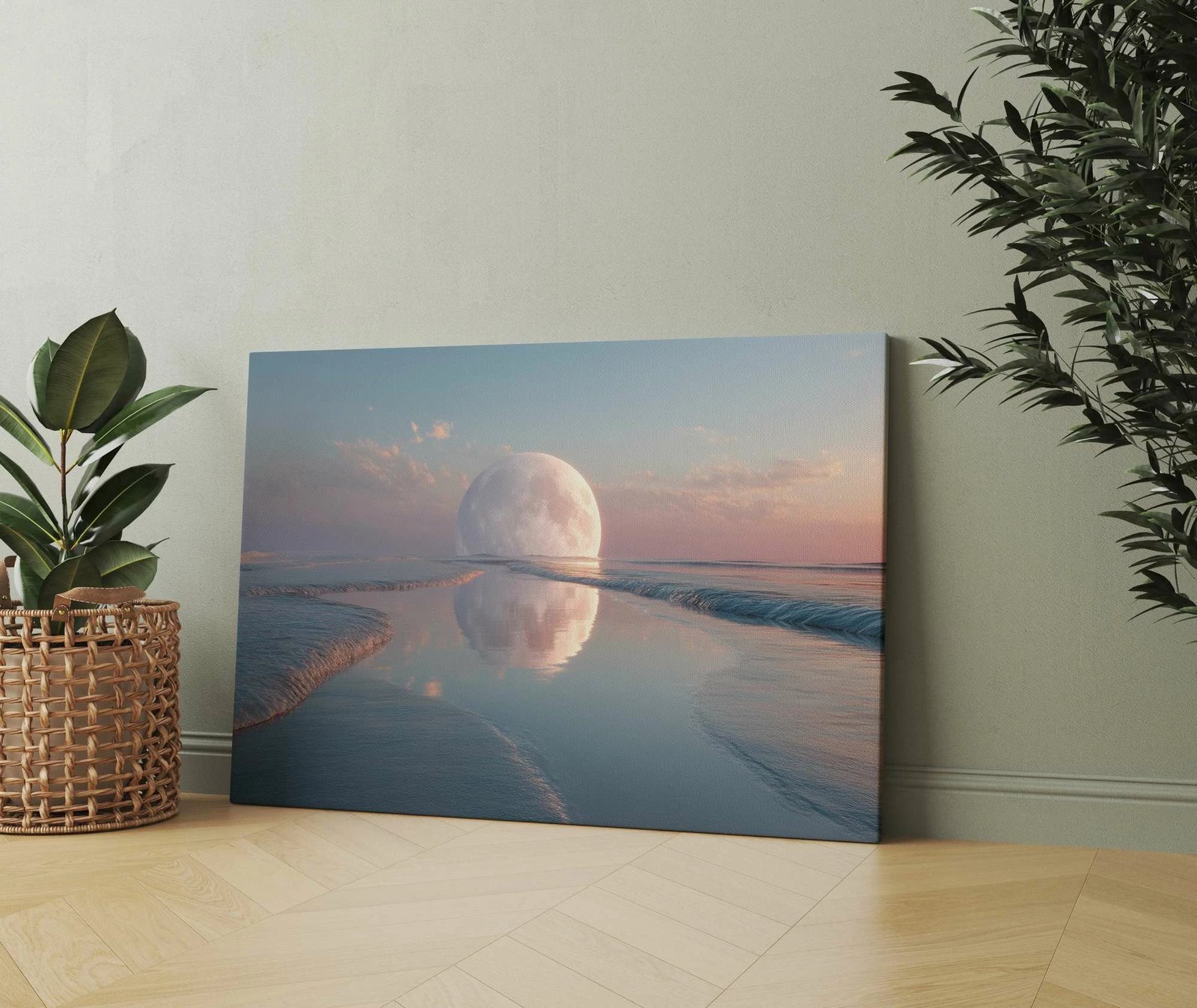 Pikturë dekorative në kanavacë, shumëngjyrëshe, Wallity, Hm_Cnvs26-5, 50x70cm