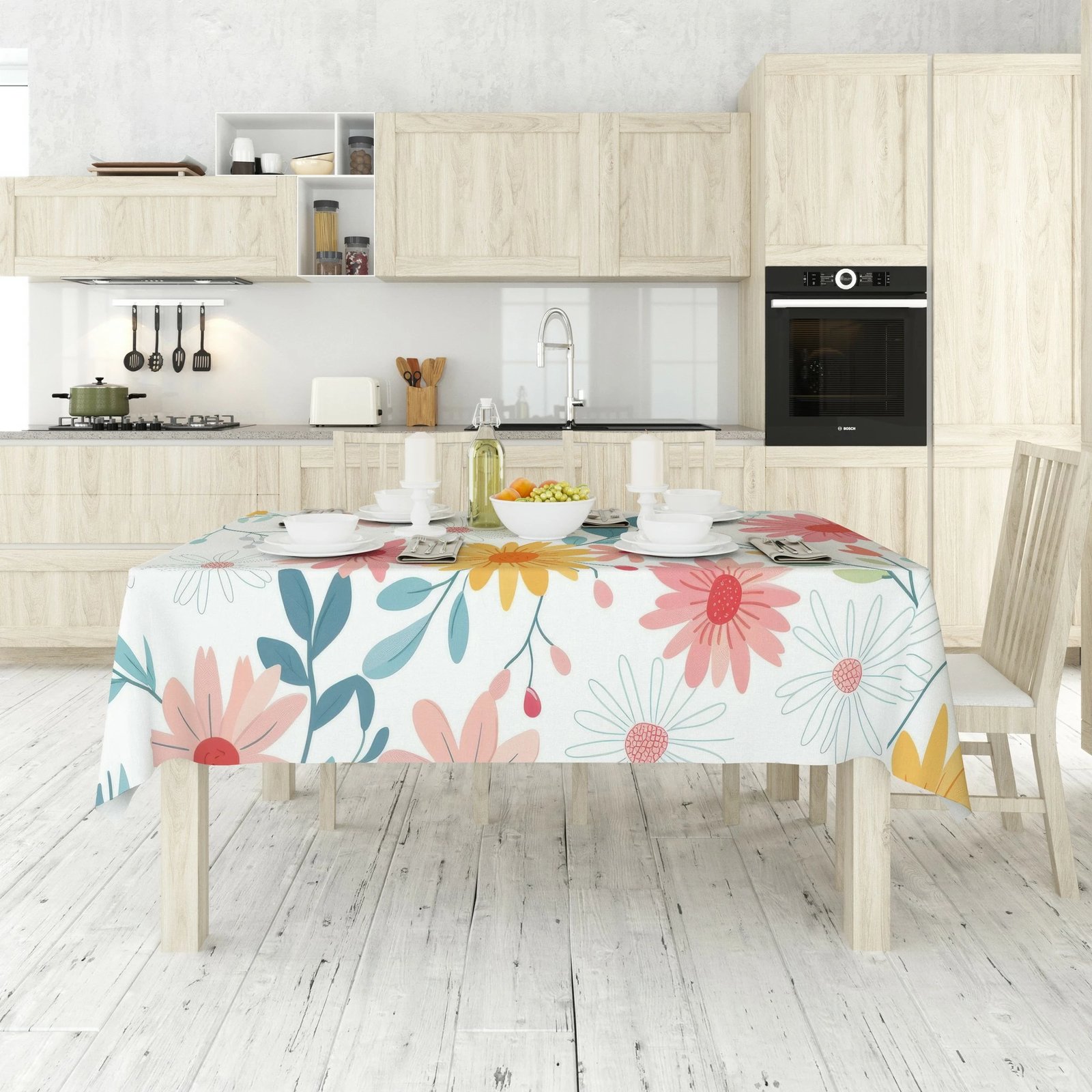 Mbulesë tavoline Hermia, Asr-tblclt25 -35, 140x220cm