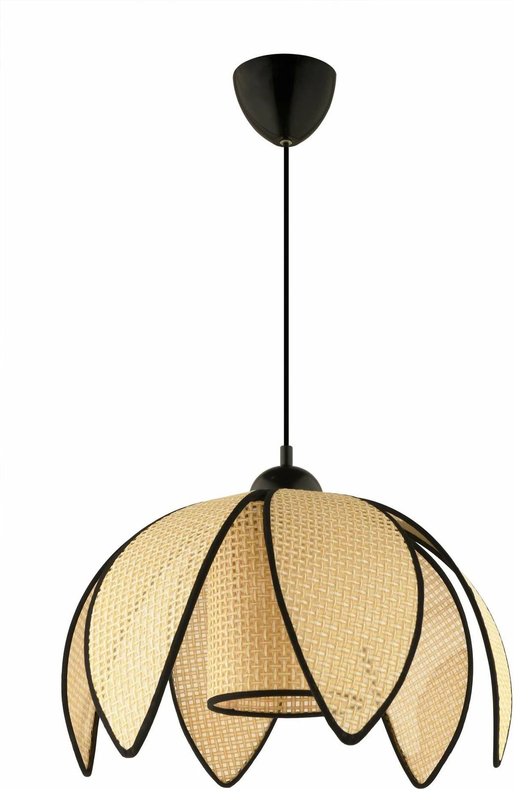 Llambë tavani Opviq, krem e zezë, 64896