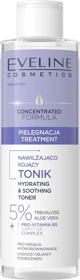 Tonik hidratues dhe qetësues për fytyrë Eveline Cosmetics për femra 200ml