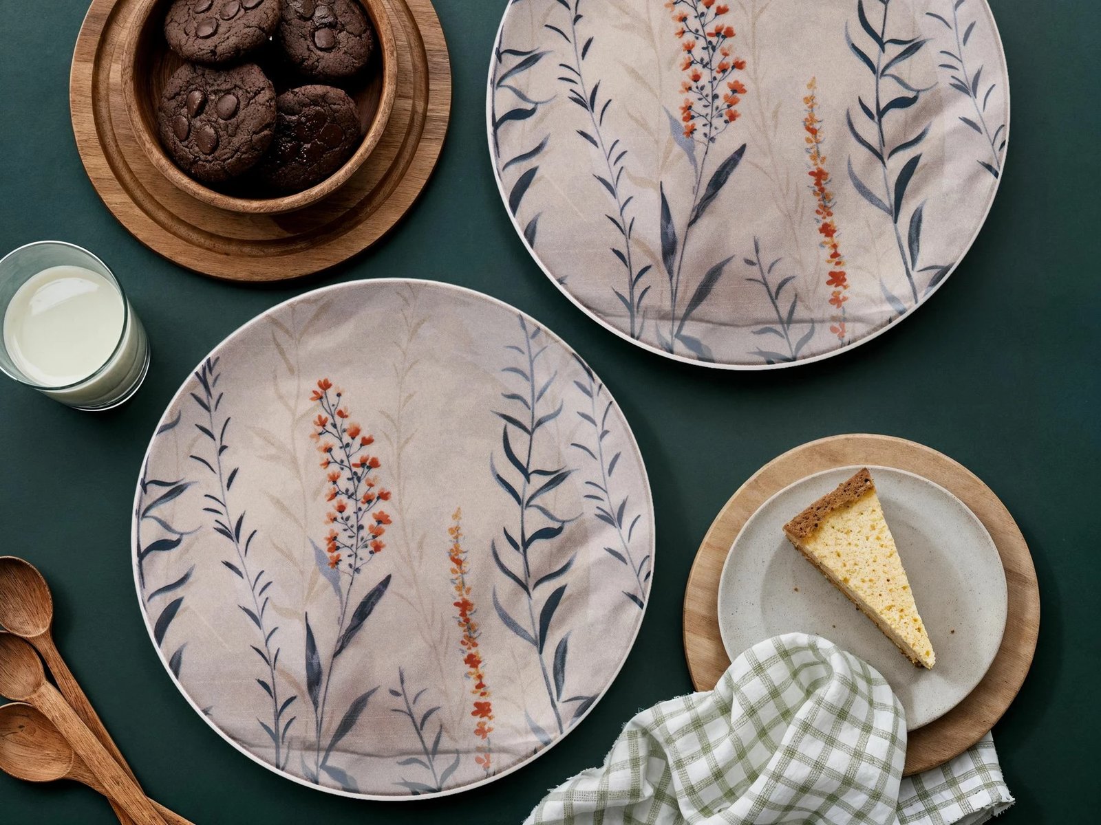 Set pjatash shërbimi (6 copë), Hermia Concept, Just Serv Flover