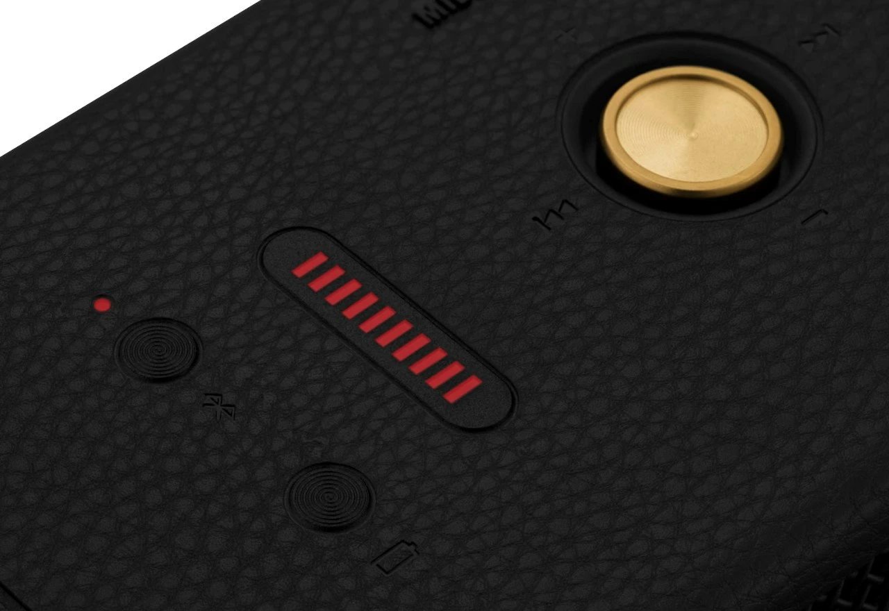 Altoparlant portativ Marshall Middleton, Bluetooth, i zi dhe bakër