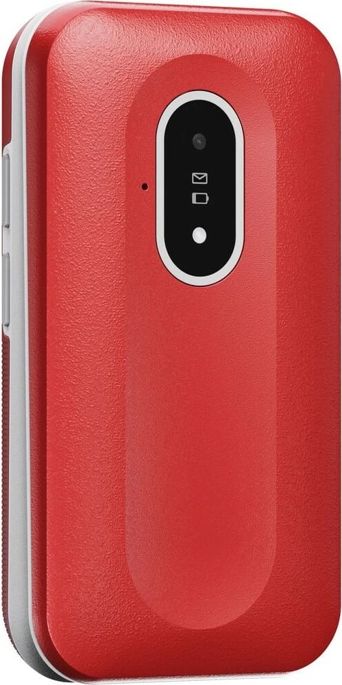 Celular Doro Leva L20, Clamshell, 2.8", 2 MP, 1150 mAh, Kuq, Bardhë