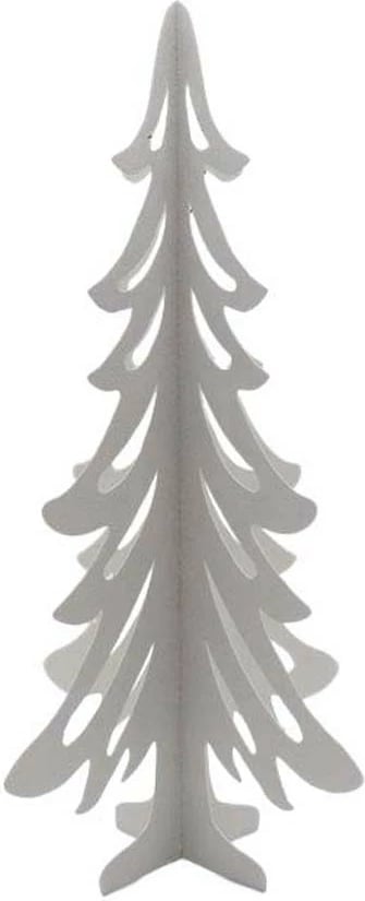Dekor pemë për Krishtlindje PINO, metalike, e bardhë, 23.5x23.5x60 cm Dekor pemë për Krishtlindje PINO, metalike, e bardhë, 23.5x23.5x60 cm