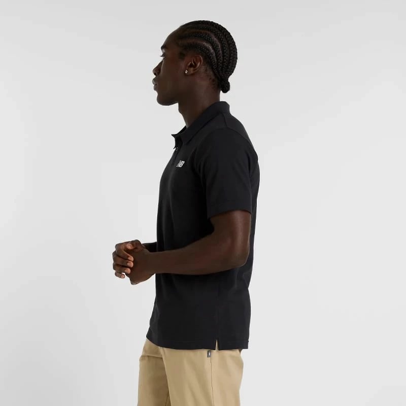 Maicë polo për meshkuj New Balance, e zezë