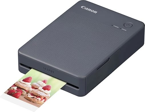 Printer fotografish Canon SELPHY QX20, portativ, WiFi, USB-C, Gri e errët