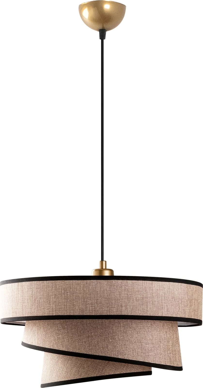 Llambë tavani Opviq Stage, ngjyrë kafe e çelët, 3 kapakë Llambë tavani Opviq Stage, ngjyrë kafe e çelët, 3 kapakë