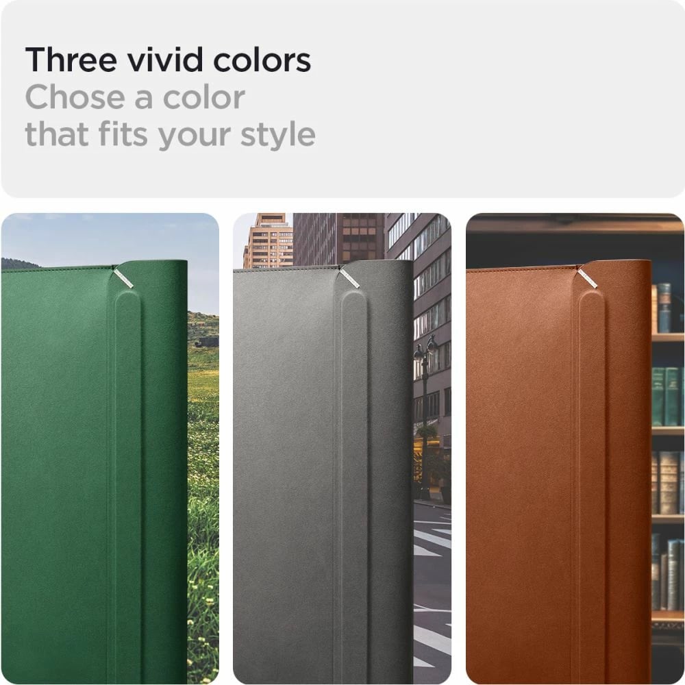 Mbështjellës laptopi Spigen Valentinus 15-16 inç, Gjelbër