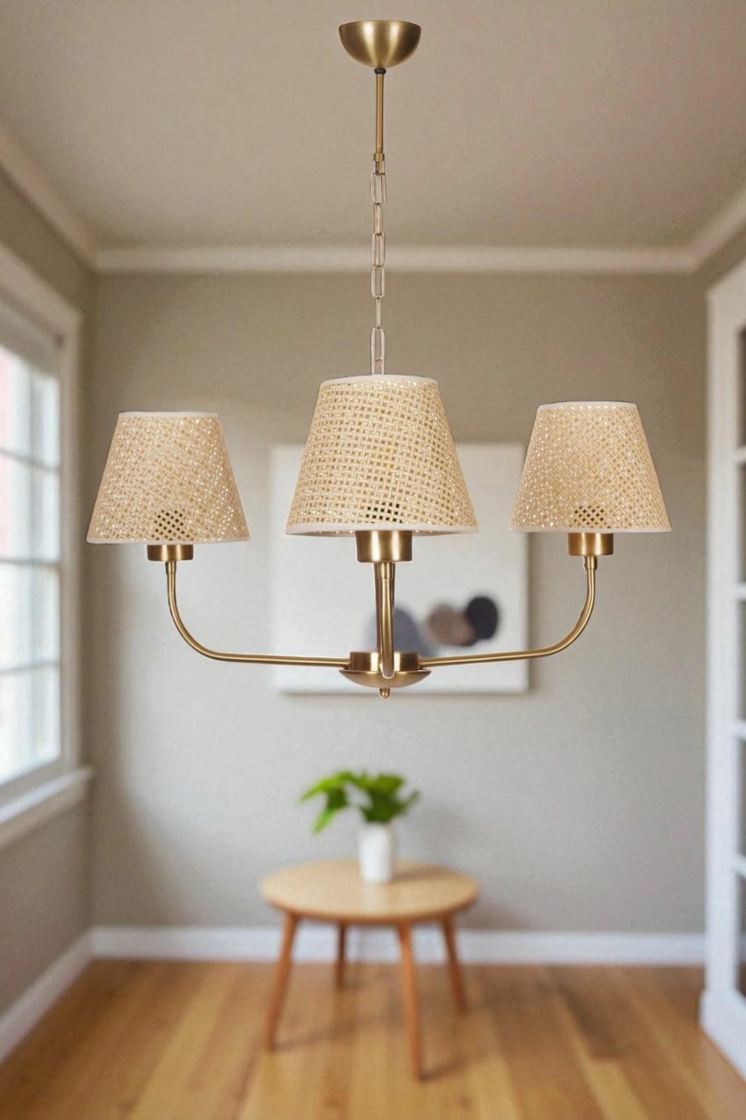 Llambadar Opviq, 8983-3, bezhë dhe ari